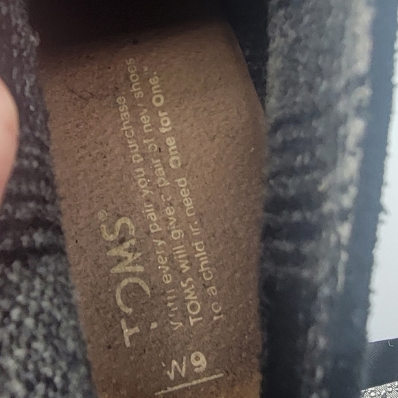 Tom's heeled ankle booties lace up size 9 - Picture 13 of 15